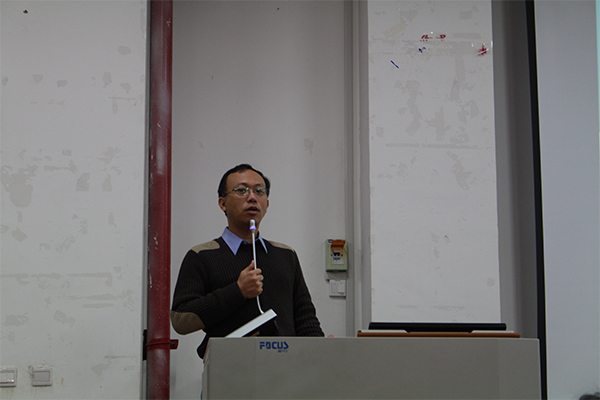 台湾中山大学李建强教授莅临威尼斯官网作学术讲座 台湾中山大学李建强教授莅临威尼斯官网作学术讲座