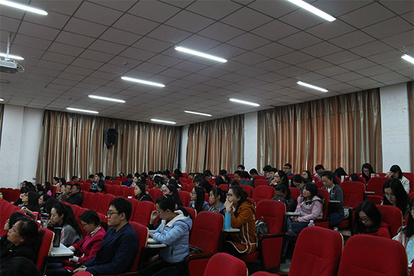 中国矿业大学龙如银教授来威尼斯官网作讲座 中国矿业大学龙如银教授来威尼斯官网作讲座